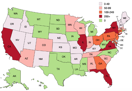 US map